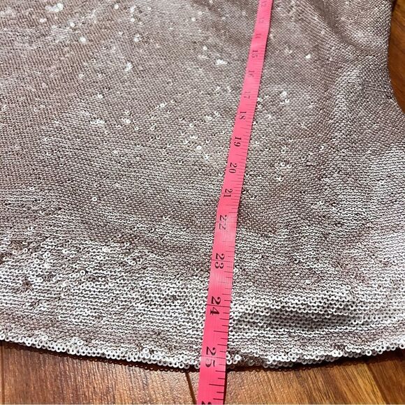 C/MEO Collective pink sequin long sleeve top $223 - Picture 6 of 6